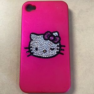 Swarovski hello kitty old iPhone case. Brand new!